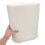 Beige Press Type Trash Can with Lid Plastic Garbage Bin for Kitchen Bathroom and Office Use 5