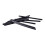 50PCS Hot Melt Glue Adhesive Sticks 150X7mm Black 2