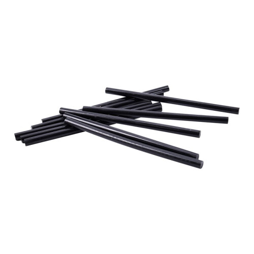 50PCS Hot Melt Glue Adhesive Sticks 150X7mm Black 1