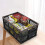 Bringer 4-Pack 40 L Plastic Collapsible Storage Crate, Stackable Folding Storage Baskets 2