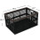 Bringer 4-Pack 40 L Plastic Collapsible Storage Crate, Stackable Folding Storage Baskets 3
