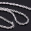 Twist Chain Halskæde Charm til Kvinder og Mænd 7