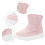 Snow Boots for Toddlers Warm High-Top Patchwork Style 4