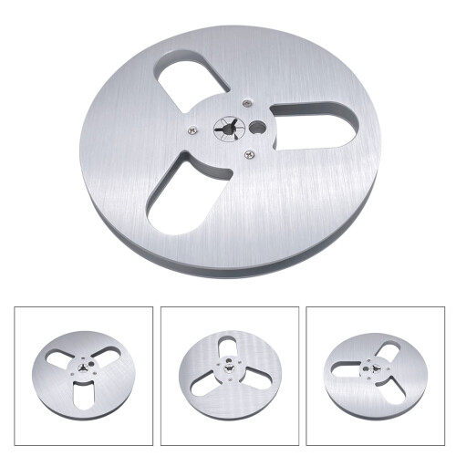 Aluminium-Maßbandspule, 7 Zoll, 3-Loch-Spule 1