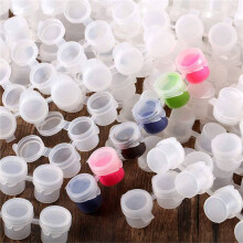 150 Streifen Leere Farbtöpfe 5 Ml Farbtöpfe Streifen Vorrats Behälter Malerei Kunst Bastel Bedarf, 900 Töpfe Insgesamt