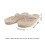 2St Modieuze Witte Japanse Slippers Dames Buiten Geweven 10