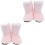 2Paren Roze Indoor Dikke Vloerlaarzen Antislip 3