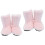 2Paren Roze Indoor Dikke Vloerlaarzen Antislip 4