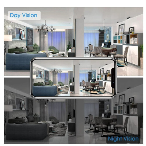 Mini Hidden Camera Wireless Wifi IP Home Security 1080P HD Night Vision DVR 2
