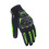 2-Pack Motorcycle Gloves XXL Black/Green 6