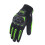 2-Pack Motorcycle Gloves XXL Black/Green 7