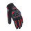Motorcycle Gloves 2-Pack XL Black/Red Knuckle 8