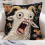 Housse de coussin décorative motif âne, 45 cm 6