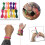 12Pcs Hand Elastic String Game Assorted Color String Hand Game for Indoor Fun 3