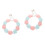 2St Adjustable En Gebreide Halsband Decoratief 3