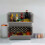 4-Pack Large Plastic Stackable Storage Basket, Plastic Kitchen Stacking Baskets, Grey 5