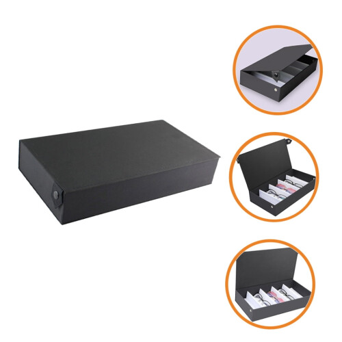 Glasses Organizer 5 Slots PU Storage Case for Eyewear 2