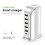 Σταθμός φόρτισης USB 40W: 5 USB + 1 θύρα Type-C, συμβατός με smartphone, tablet και συσκευές USB (Λευκό) 5