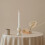 Ceramic Tea Light Candle Holder, Romantic Dining Table Centerpiece Home Decor, Beige 6