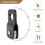 Μπλοκ τροχαλίας βαρούλκου Snatch Block Heavy Duty 4Ton (8000Lbs) Μετακινούμενος νάρθηκας 3