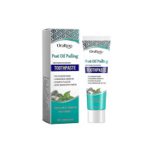 Post Oil Pulling Toothpaste, Coco-Mint Jasmine Whitening Toothpaste, Fresh Breath & Brightens Teeth & Protects Enamel, Fluoride Free Toothpaste 120g 2