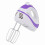 Classic 300W Hand Mixer: 5 Speeds, Beaters & Dough Hooks White 2