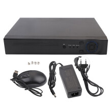 Hybrid DVR för säkerhetssystem, H.265+ effektiv videokomprimering med 1080p Full HD-teknik, 5-i-1 fristående DVR med stöd för AHD TVI CVI