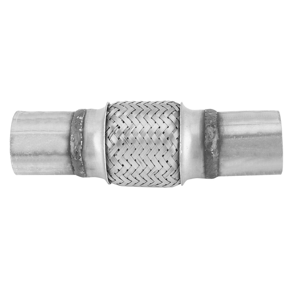 Superior Strength And Flexibility Exhaust Pipe, Double Braid Exhaust Flex Tube For Heavy Duty Vehicles, Universal Fit With Corrugated Joint And 9071309330953