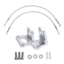 Low Friction Teflon Coated Inner Liner for Enhanced Performance, Transmission Shifter Cables with Impact Toughness and High Tensile Strength, Trans