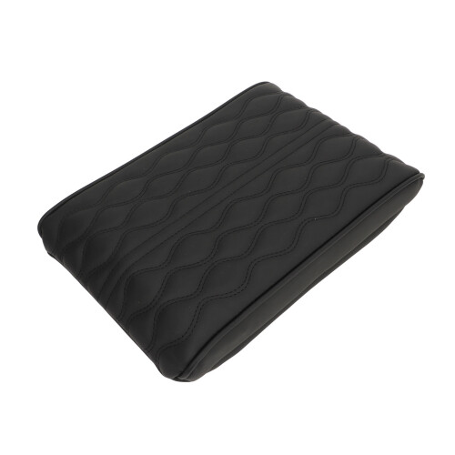 Capa de console acolchoada e macia para Tesla Model 3, protetor de apoio de braço em espuma viscoelástica com capa de console em couro, design