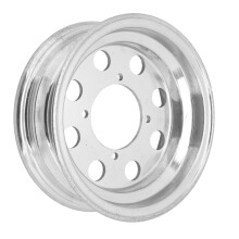 Front Wheel Replacement for Monkey Z50, Lightweight Design Rust Resistant Aluminum Alloy Wheel Premium Material, Polished Finish Motorcycle Wheel Rim
