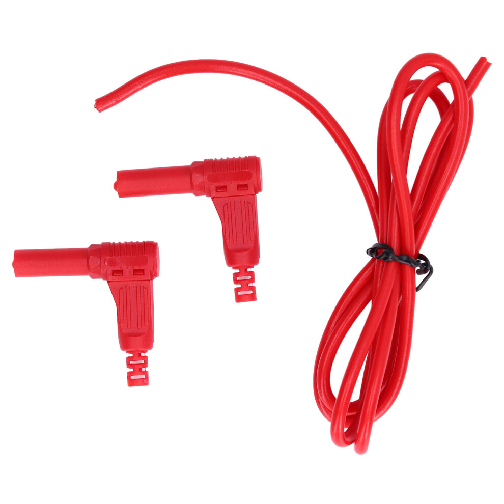 Gold Plated Probes Multimeter Test Leads, Alligator Clip Electrical Testing High Copper Core Flexible Pvc Pa Material Double Insulated Lead Pure 9014198301451