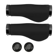 Aluminum Double Lock-on Bike Handlebar Grips, Ergonomic Design Non-Slip Handle Grip With Premium Comfort And Easy Installation For All Kinds Of
