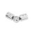 Hinged Curtain Rod Corner Connector Adjustable 90-180 Degrees Wear-Resistant Hardware 4