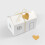 Gold Heart Gift Tags Festive Packaging 50 pcs 3