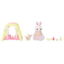 Columpio con función de elevación Tulip en casita de juegos para bebés. Nuevas figuras coleccionables con temática de mariposa y abeja,