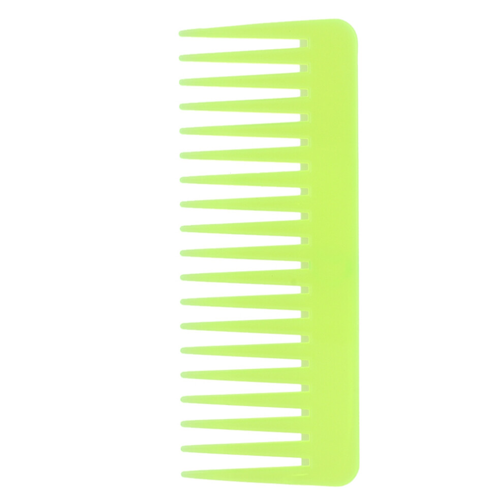 Unisex Curly Hair Comb For Wet Dry Use, Wide Tooth Detangling Comb With Anti Static Properties And Scalp Massage Benefits For Portable Hair Care