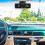Dash Cam Rear View Mirror Mount Mirror Mount Dash Cam ABS for Car DVR Rectangular 1Set 8
