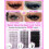 Wispy Lash Clusters with Spikes, 2 Bottom Lashes, 150D D-Curl, 300 pcs – Compatible with Individual Lash Extensions 3
