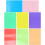 Colored Cellophane Sheets PVC Craft Material 10 Sheets 6