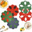 1 τεμάχιο Creative Hollow Silicone - Slip Pot Mat Μονωτικό Υπόστρωμα Διπλό Ένθετο Υπόστρωμα για 5