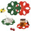 1 τεμάχιο Creative Hollow Silicone - Slip Pot Mat Μονωτικό Υπόστρωμα Διπλό Ένθετο Υπόστρωμα για 6