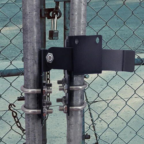 Ασφαλή κλειδαριές διπλής πύλης με κρίκο αλυσίδας Σχεδιασμένα με ισχυρούς 1