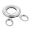 Eierschneider aus Edelstahl, Eierknacker, Eierschalenöffner, Küchenhelfer (Silber) 2