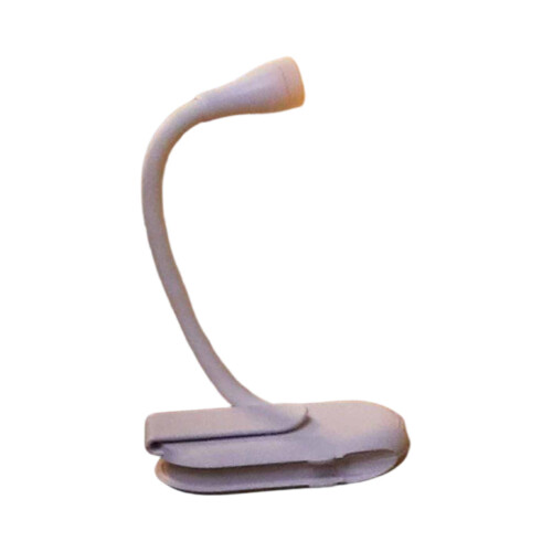 Mini lampada da scrivania a LED USB con clip per libri, portatile e pieghevole 1