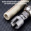 6-Point Pipe Threading Tool for Internal & External Threads, Compatible with Water Pipes, Hexagonal Drill, Silver, 2.36" 5