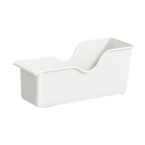 Storage Bin with Wheels Rolling Storage with Handle Container for Shelf Cupboard 1