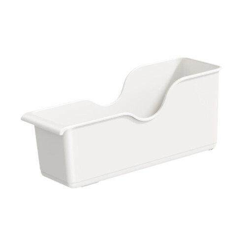 Storage Bin with Wheels Rolling Storage with Handle Container for Shelf Cupboard 2
