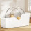 Storage Bin with Wheels Rolling Storage with Handle Container for Shelf Cupboard 7