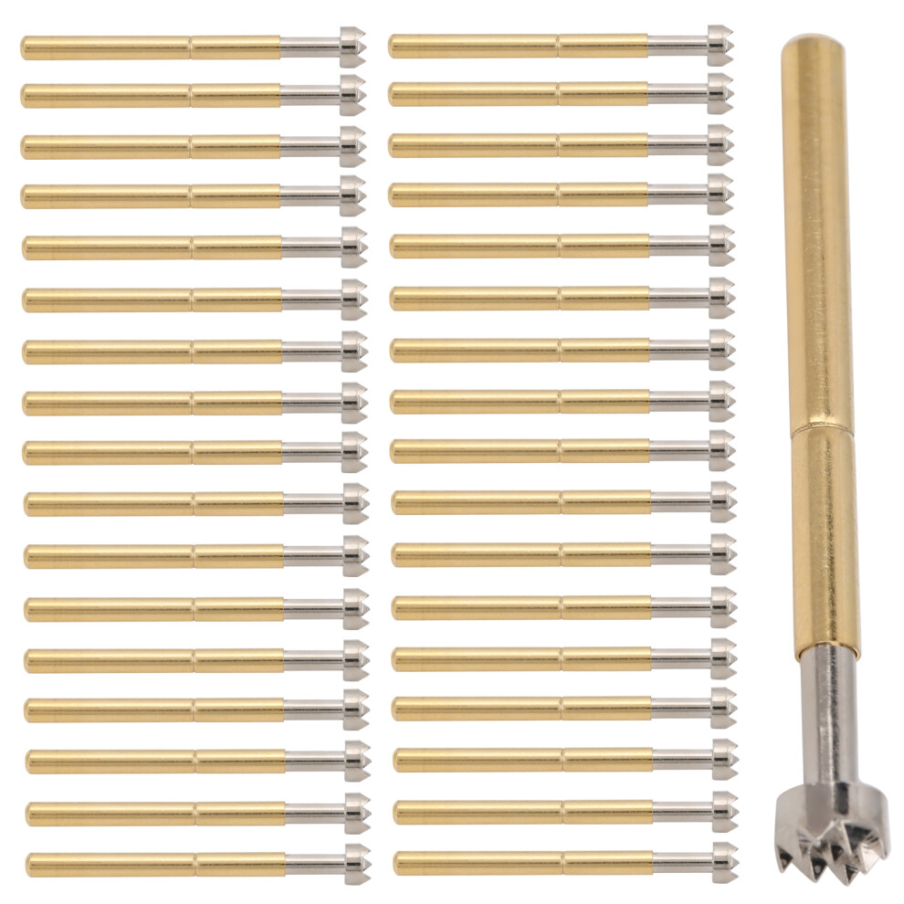 100Pcs Spring Test Probe P156-H 2.36Mm Brass Claws 4621392130838
